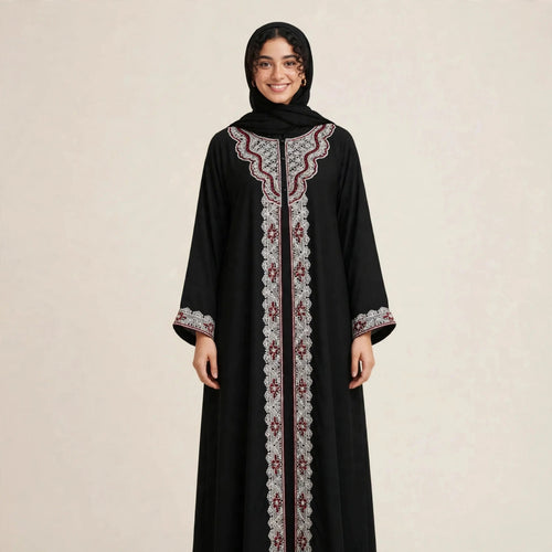 ABAYA CARDIGAN - NIDHA LACE SULAM