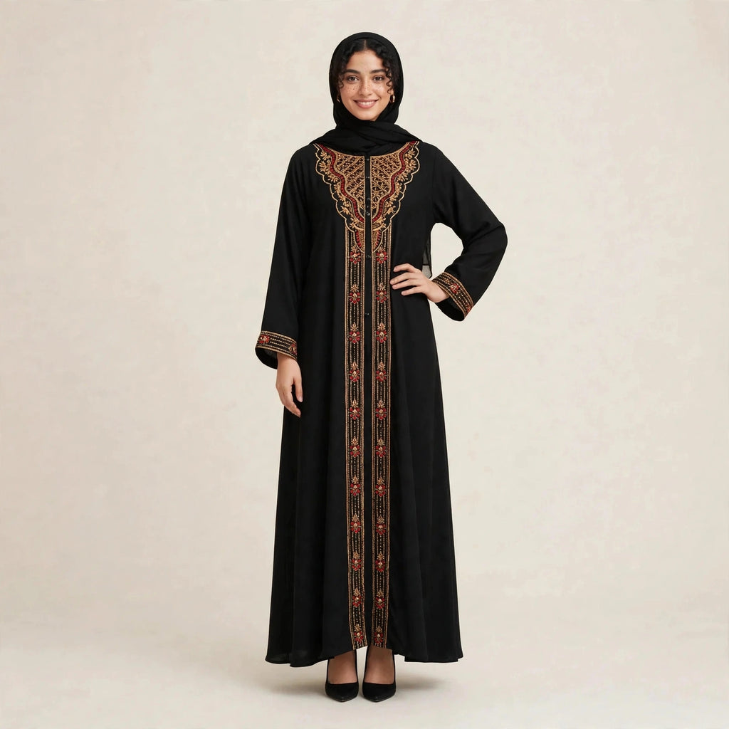ABAYA CARDIGAN - NIDHA LACE SULAM