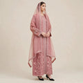 DZAKIYYAH ABAYA ORGANZA + SHAWL - AL Rubab Fashion MY