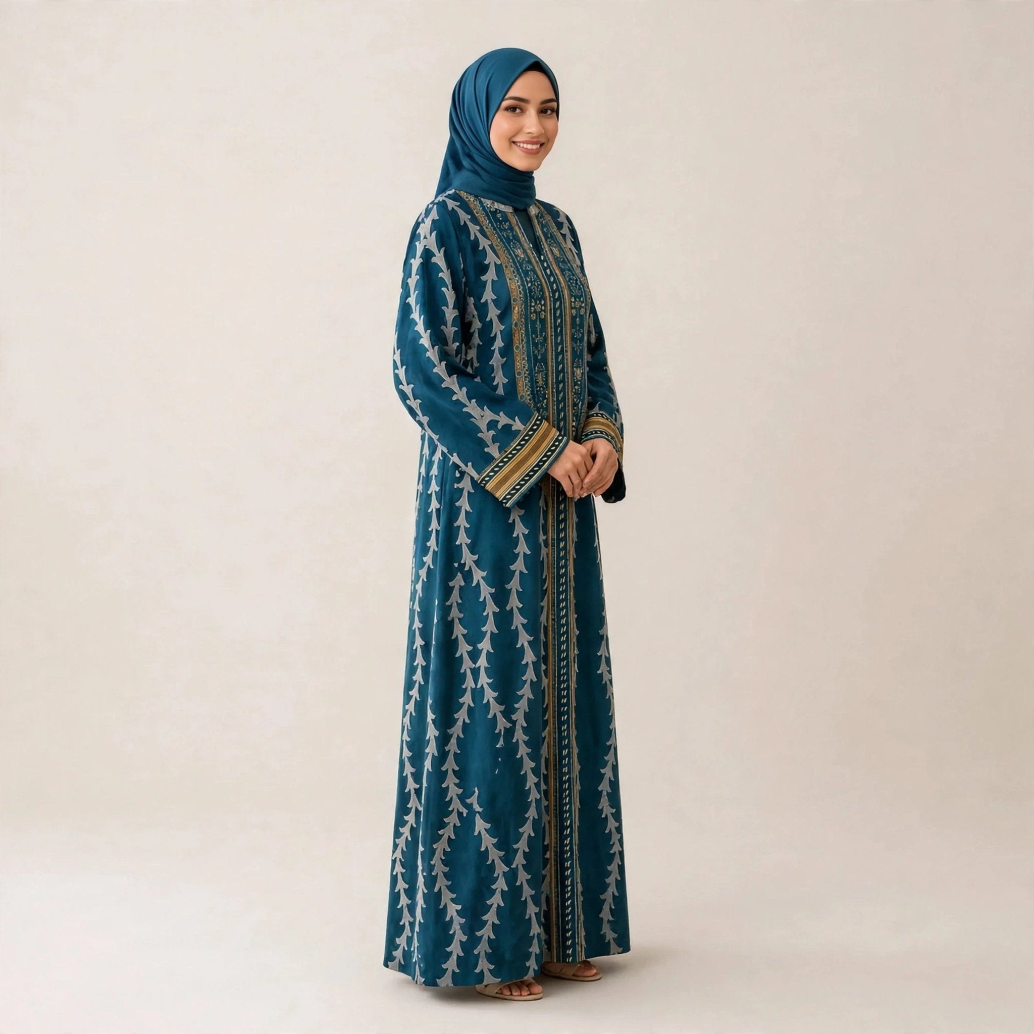 HAMIDAH ABAYA ORGANZA - AL Rubab Fashion MY