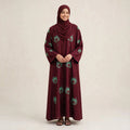 KIRANA CARDIGAN ABAYA EMBROIDERY - AL Rubab Fashion MY