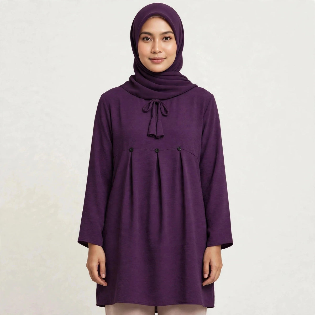 MAGANDA BLOUSE CEY CREPE IRONLESS - AL Rubab Fashion MY