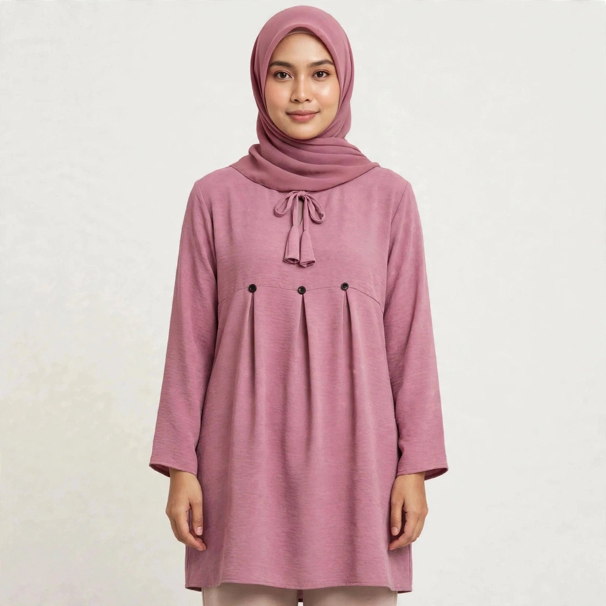 MAGANDA BLOUSE CEY CREPE IRONLESS - AL Rubab Fashion MY