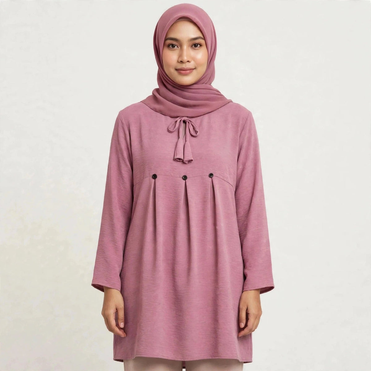 MAGANDA BLOUSE CEY CREPE IRONLESS - AL Rubab Fashion MY
