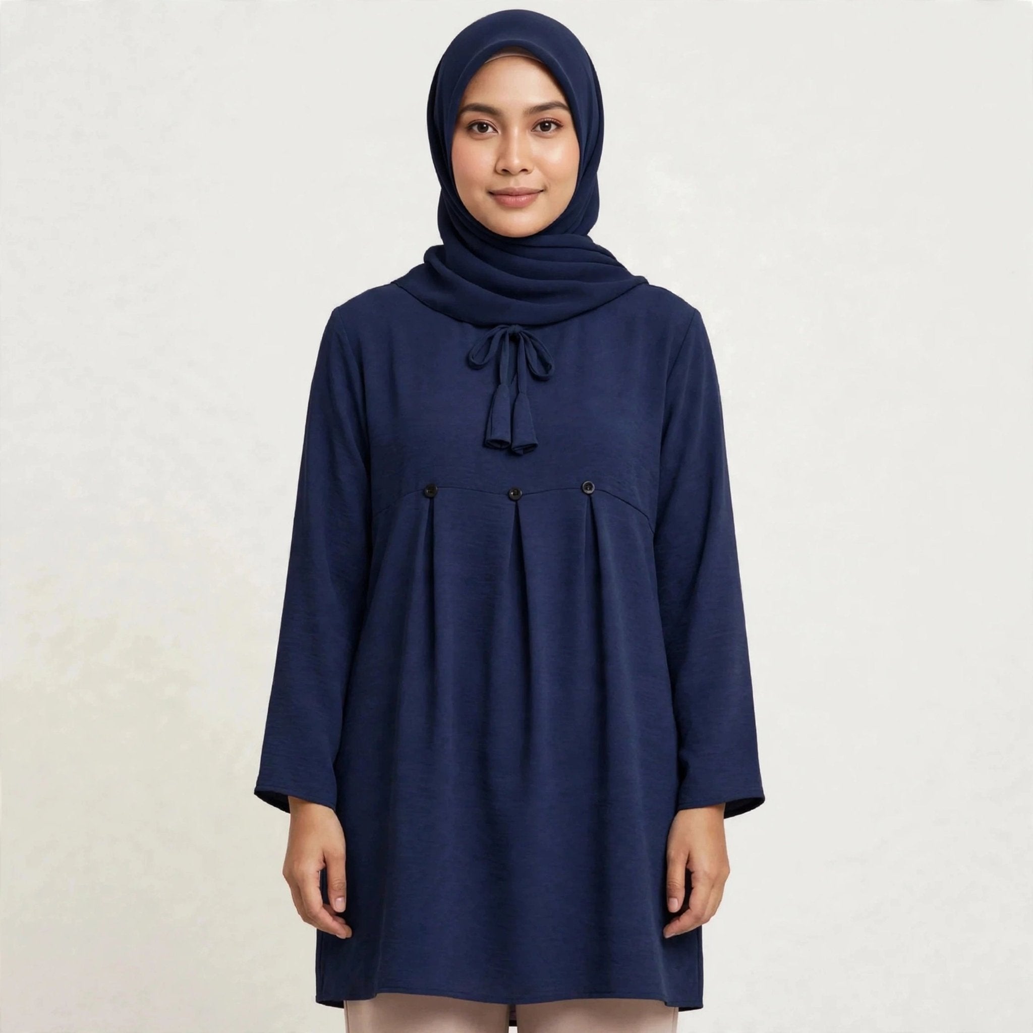 MAGANDA BLOUSE CEY CREPE IRONLESS - AL Rubab Fashion MY