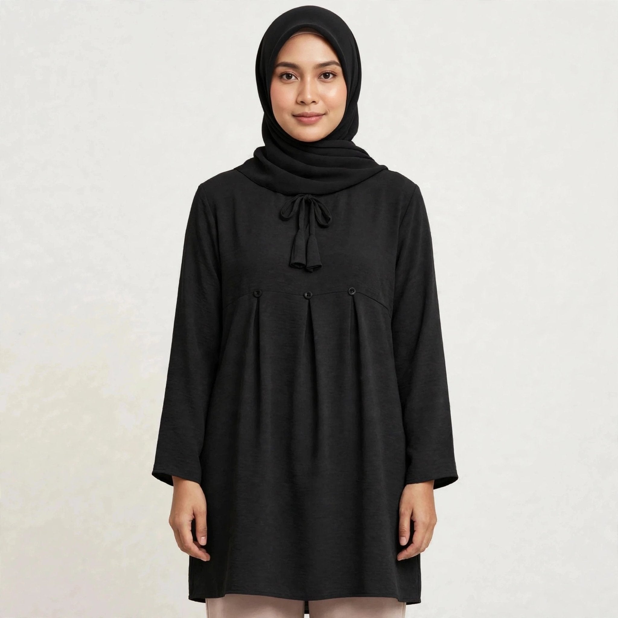 MAGANDA BLOUSE CEY CREPE IRONLESS - AL Rubab Fashion MY