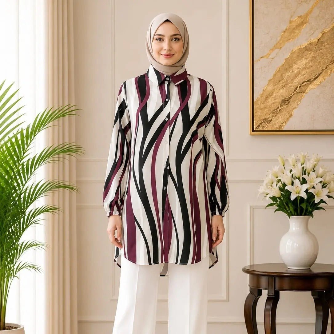 PAULINA BLOUSE - AL Rubab Fashion MY