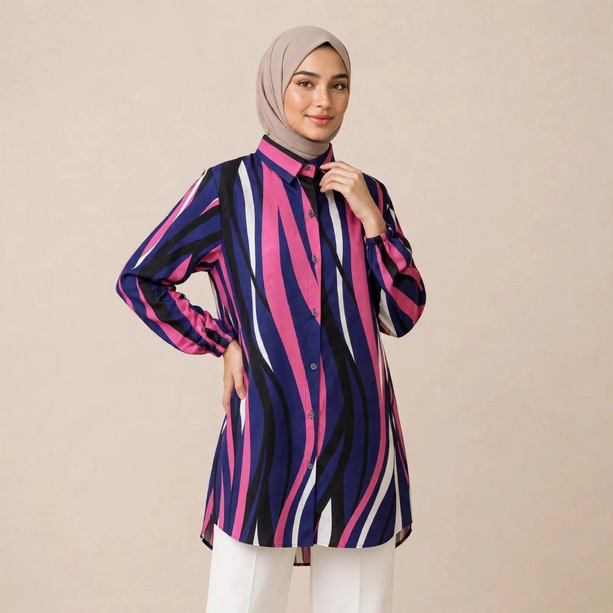 PAULINA BLOUSE - AL Rubab Fashion MY