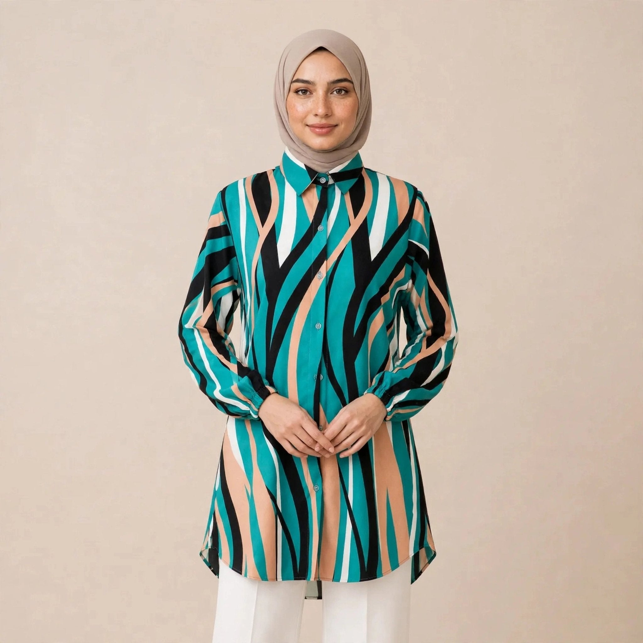 PAULINA BLOUSE - AL Rubab Fashion MY