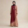 ROSALINDA MAXI DRESS BERCORA - AL Rubab Fashion MY
